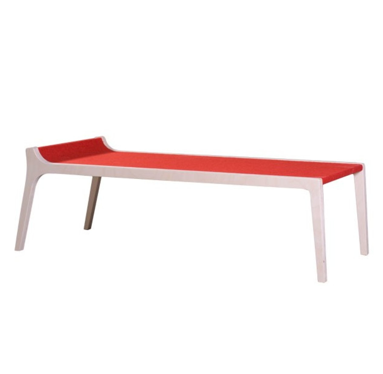 Banc enfant design Erykah - Rouge